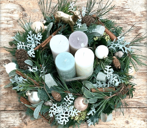 Atelier Création Couronne de l’avent 2025 Atelier Création Couronne de l’avent 2025